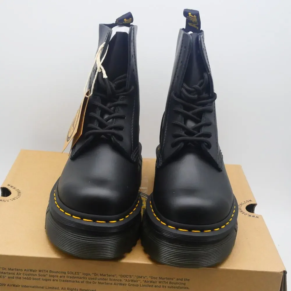 NEW Dr. Martens Women's 6 Audrick Nappa Lux Leather Platform Ankle Boots Docs - Picture 6 of 7